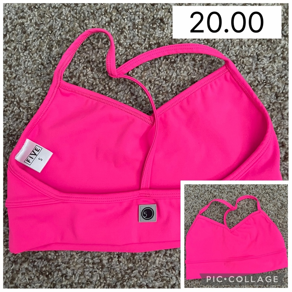 FIVE Women's Pink Sports Bra